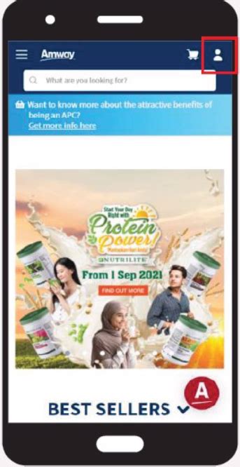 log into amway to order.